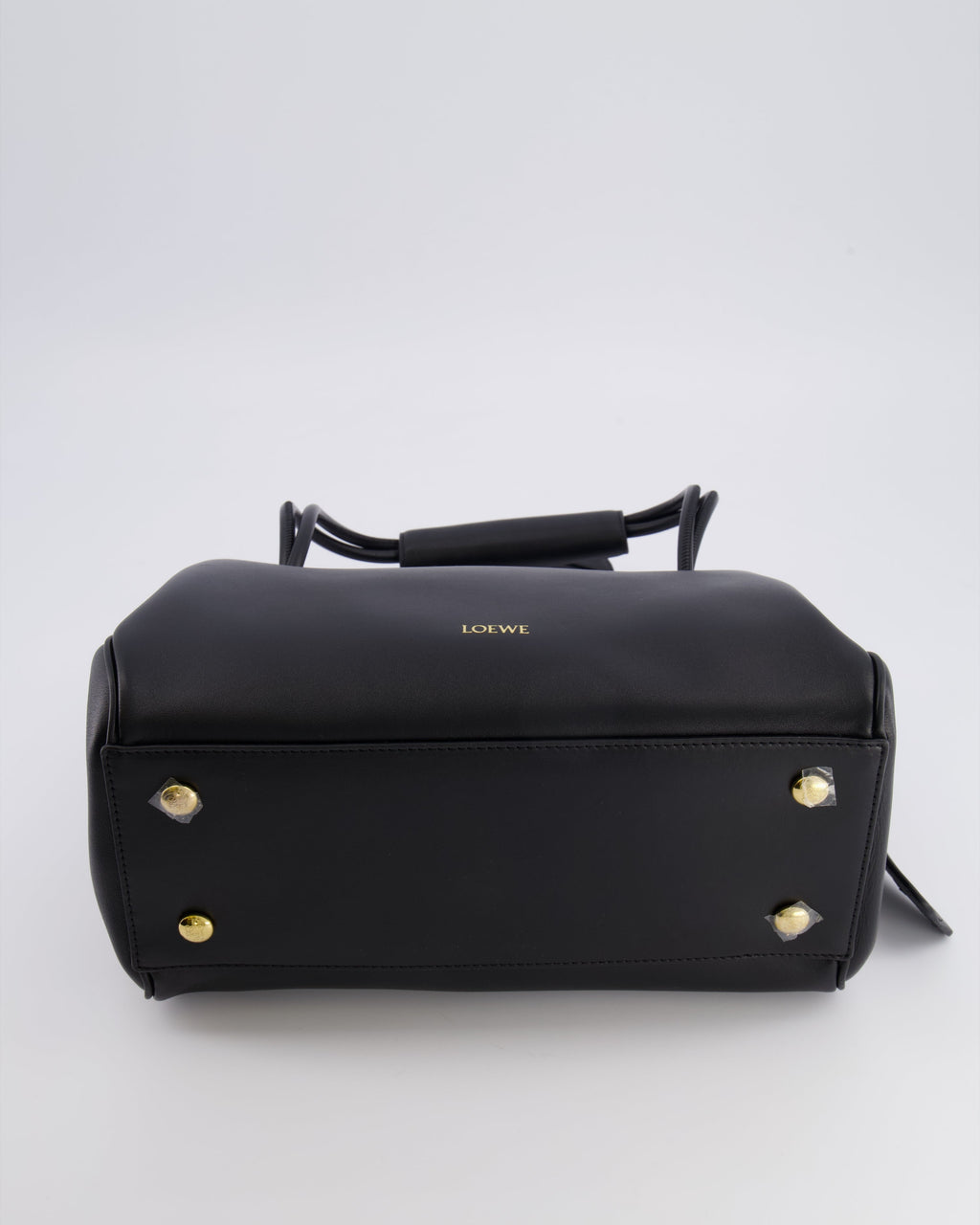 Loewe Black Supple Calfskin Medium Madrid Bag with Gold Hardware RRP £4,200