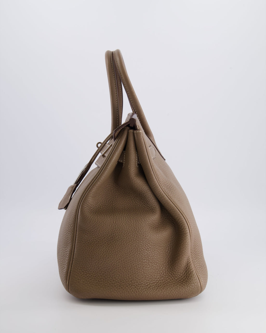 Hermès Birkin 35 Bag in Etoupe Togo Leather with Palladium Hardware