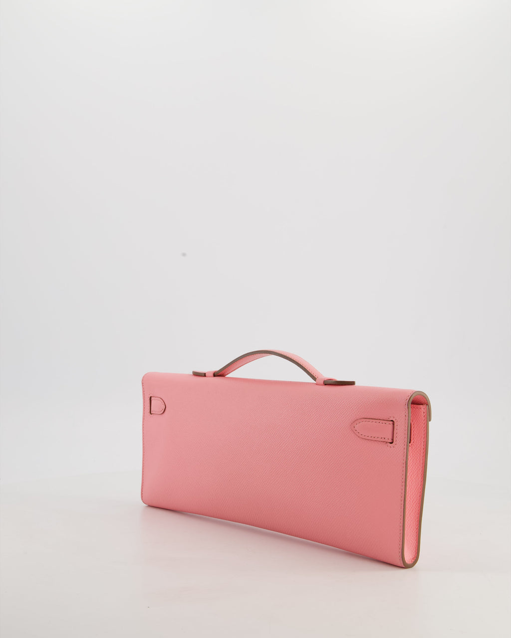 *RARE* Hermès Kelly Cut Bag in Rose Confetti Epsom Leather with Palladium Hardware