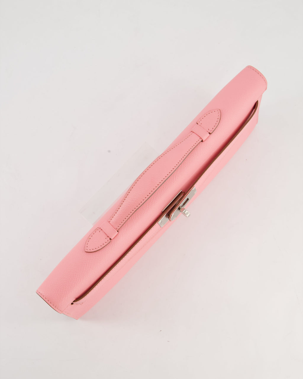 *RARE* Hermès Kelly Cut Bag in Rose Confetti Epsom Leather with Palladium Hardware