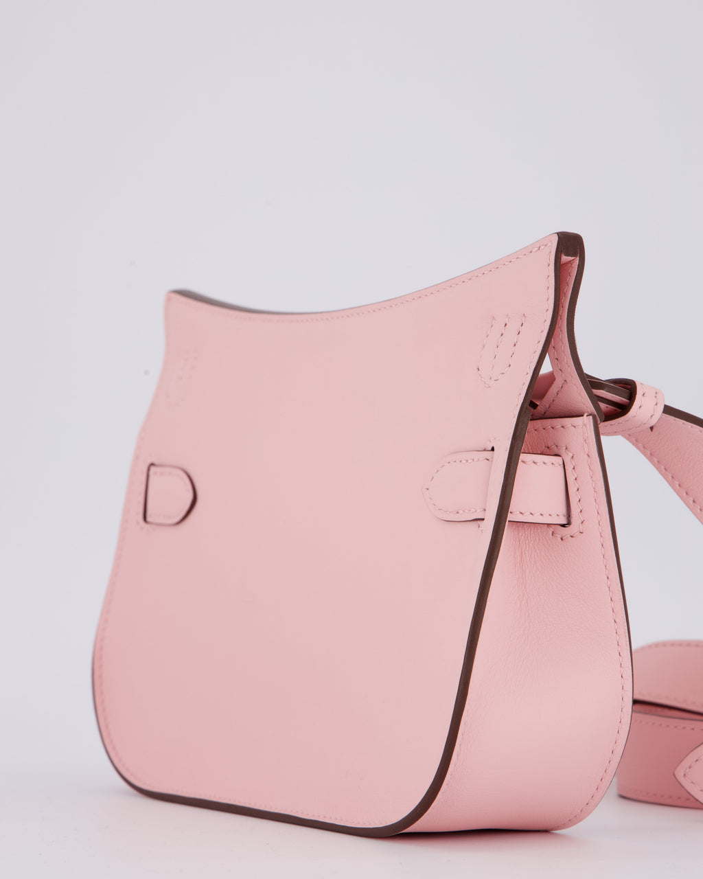 *RARE & HOT* Hermès Mini Jypsiere Bag in Rose Sakura Swift Leather with Palladium Hardware