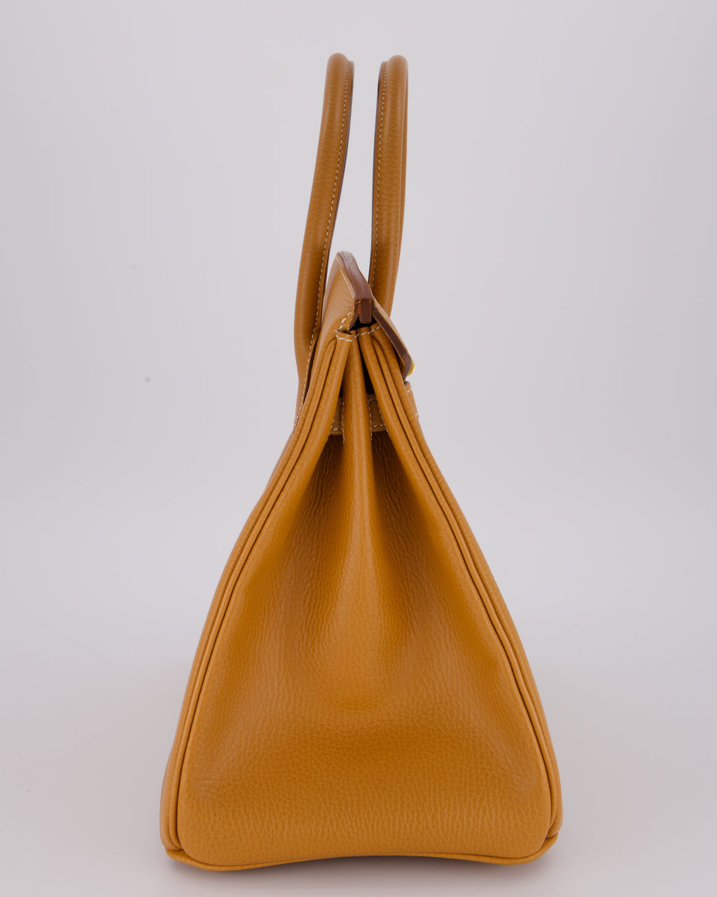 *VERY RARE* Hermès Vintage Birkin 35 Retourne Bag in Naturel Ardennes Leather With Gold Hardware