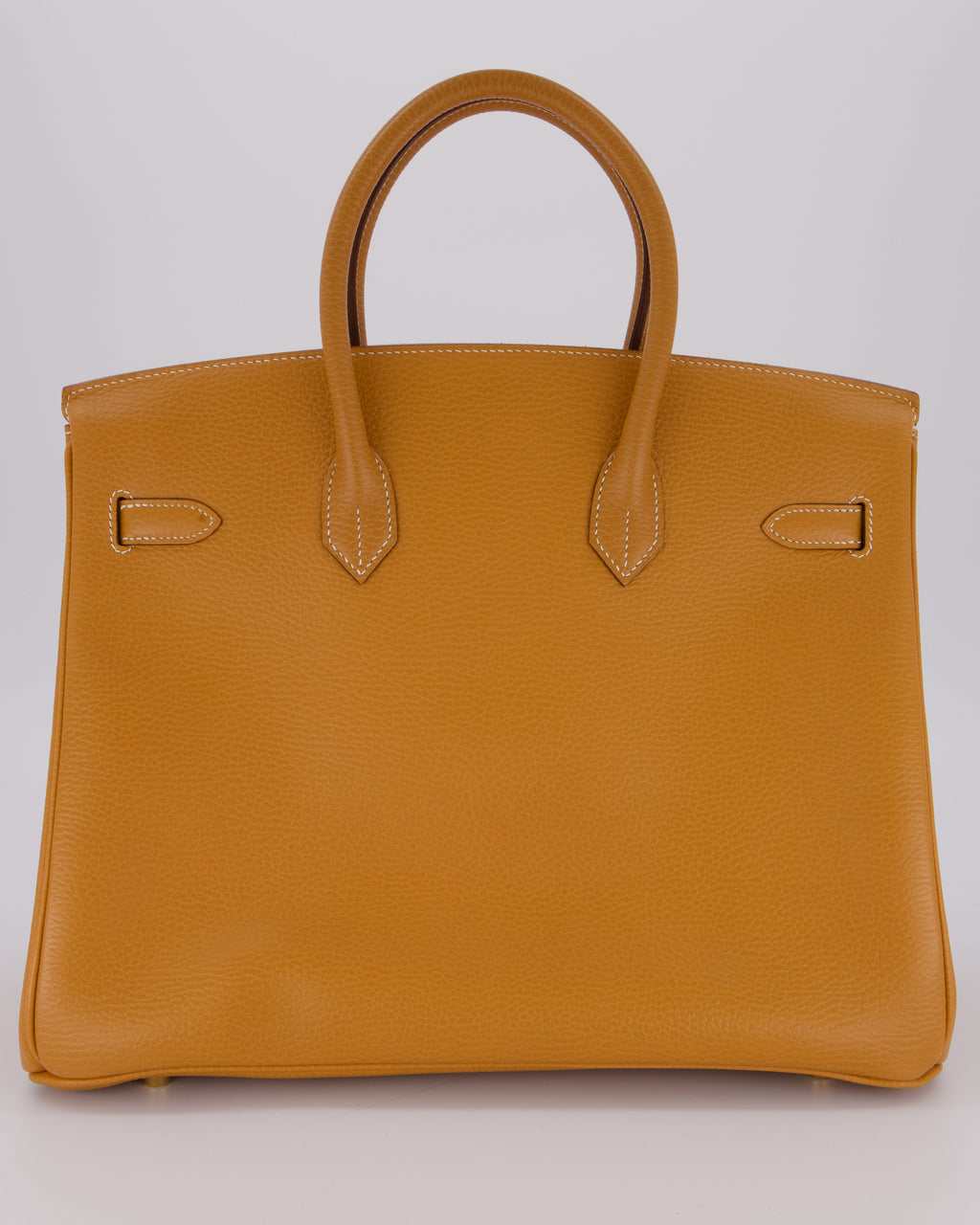 *VERY RARE* Hermès Vintage Birkin 35 Retourne Bag in Naturel Ardennes Leather With Gold Hardware