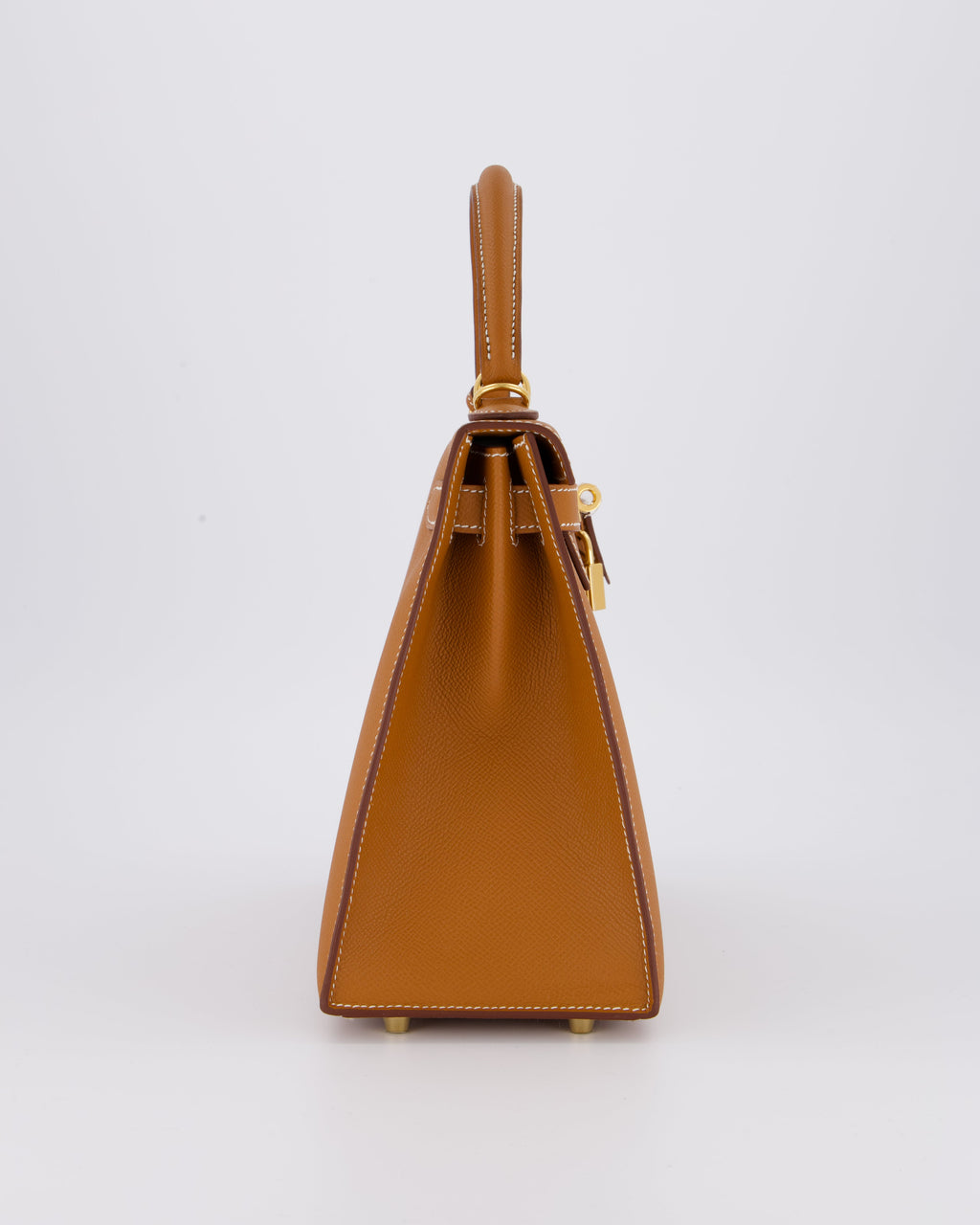 Hermès Kelly 28 Sellier Bag in Gold Epsom Leather with Gold Hardware