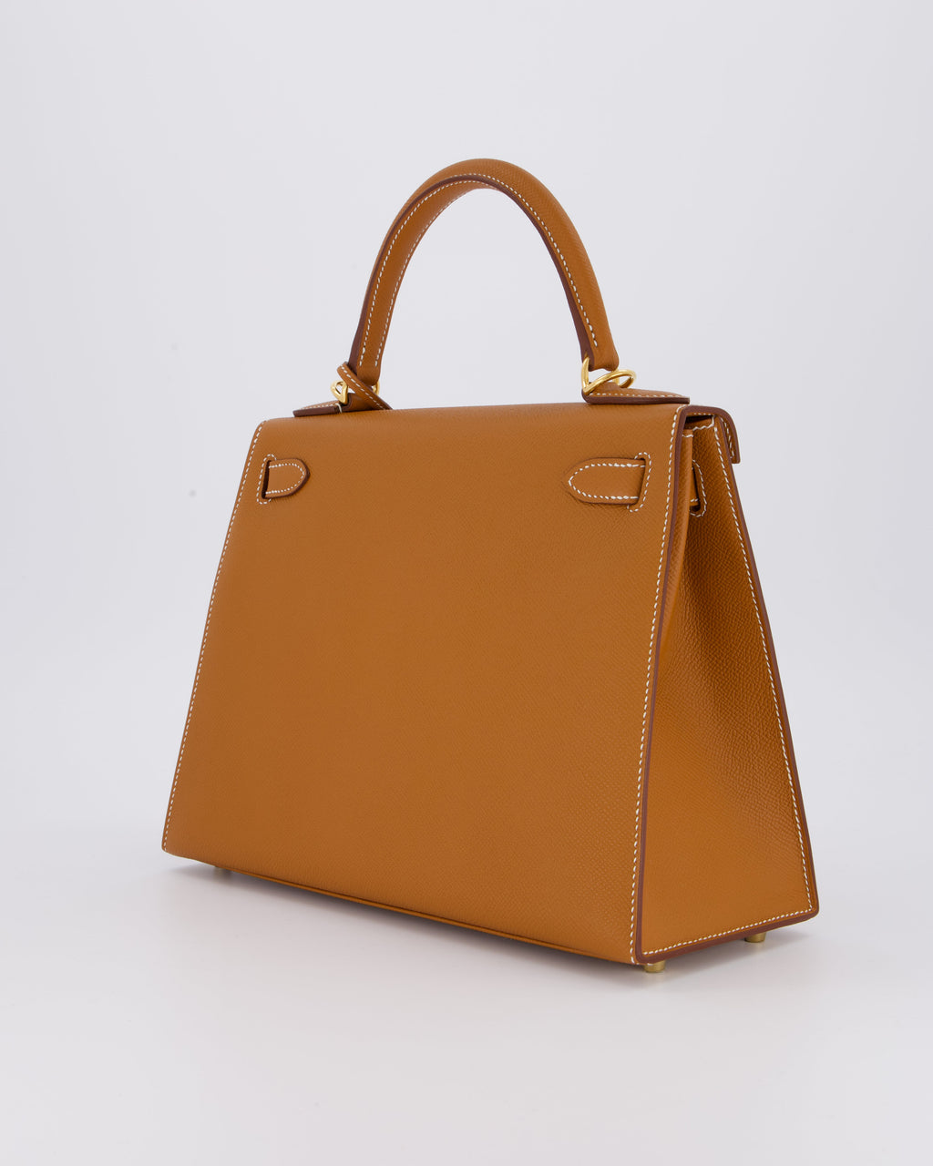 Hermès Kelly 28 Sellier Bag in Gold Epsom Leather with Gold Hardware
