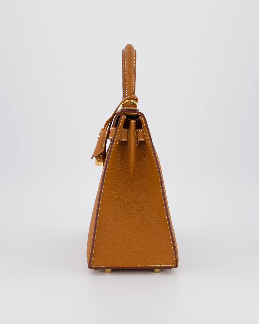 Hermès Kelly 28 Sellier Bag in Gold Epsom Leather with Gold Hardware
