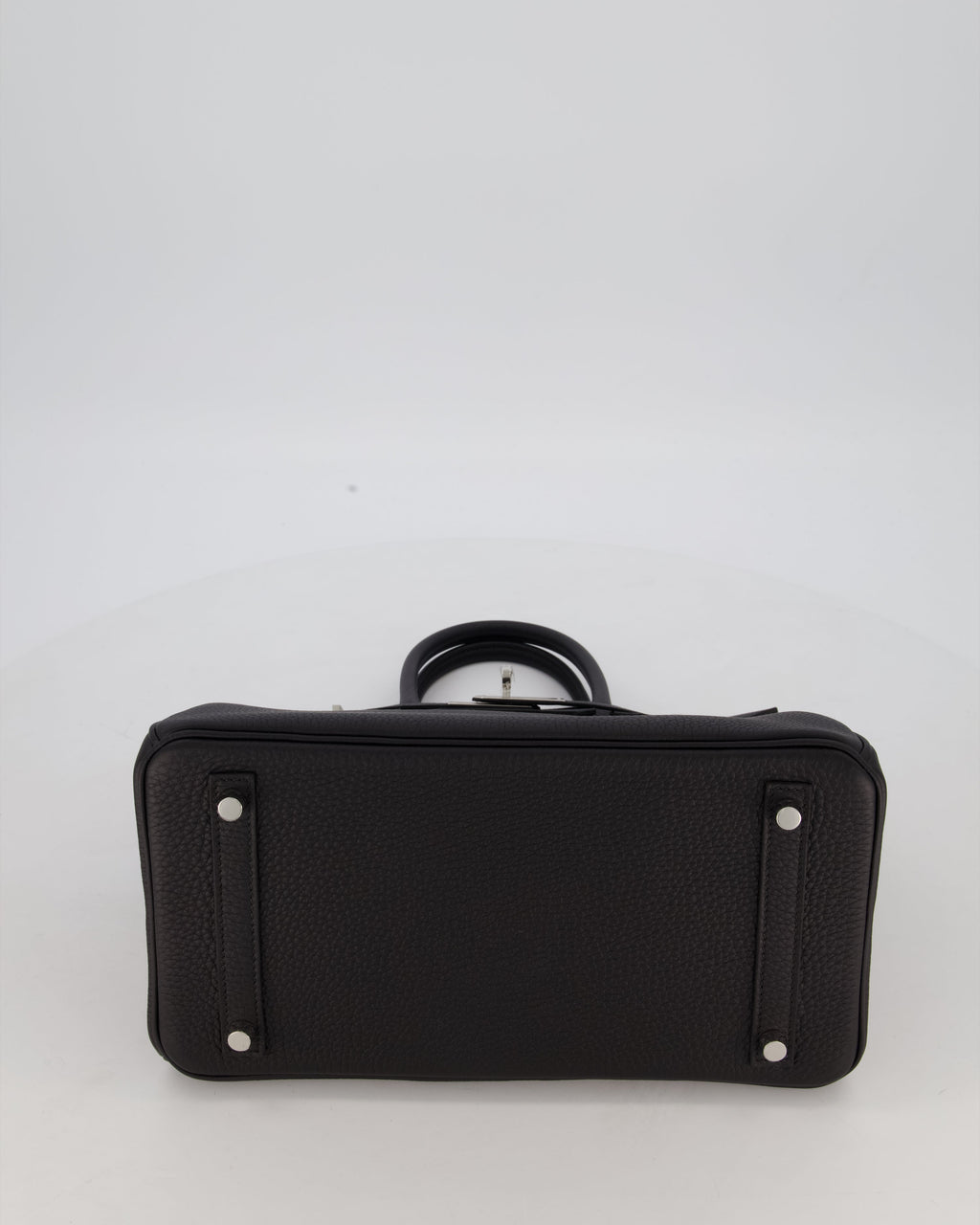*VERY RARE* Hermès Birkin 30 Retourne Bag in Noir Togo Leather with Palladium Hardware