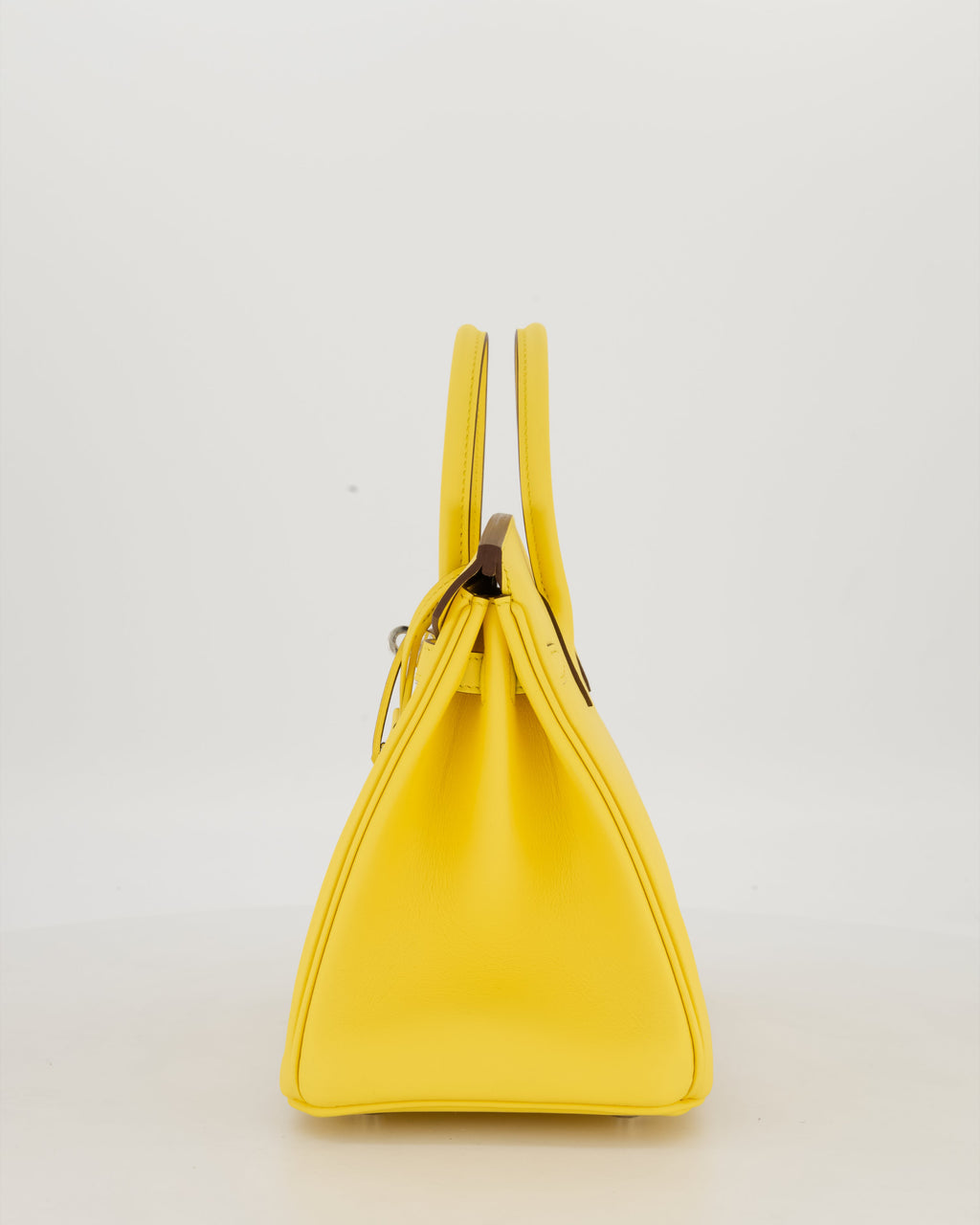 *RARE COLOUR* Hermès Birkin 25 Retourne Bag in Jaune Mango Swift Leather with Palladium Hardware