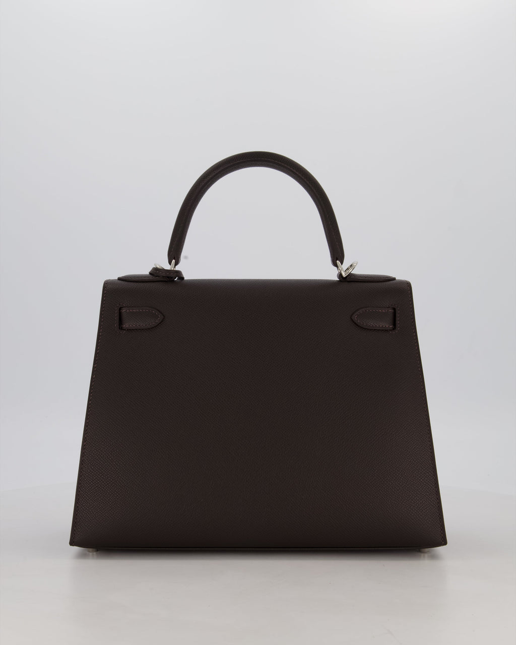 *RARE* Hermès Kelly 28 Sellier Bag in Bai Brun Epsom Leather with Palladium Hardware