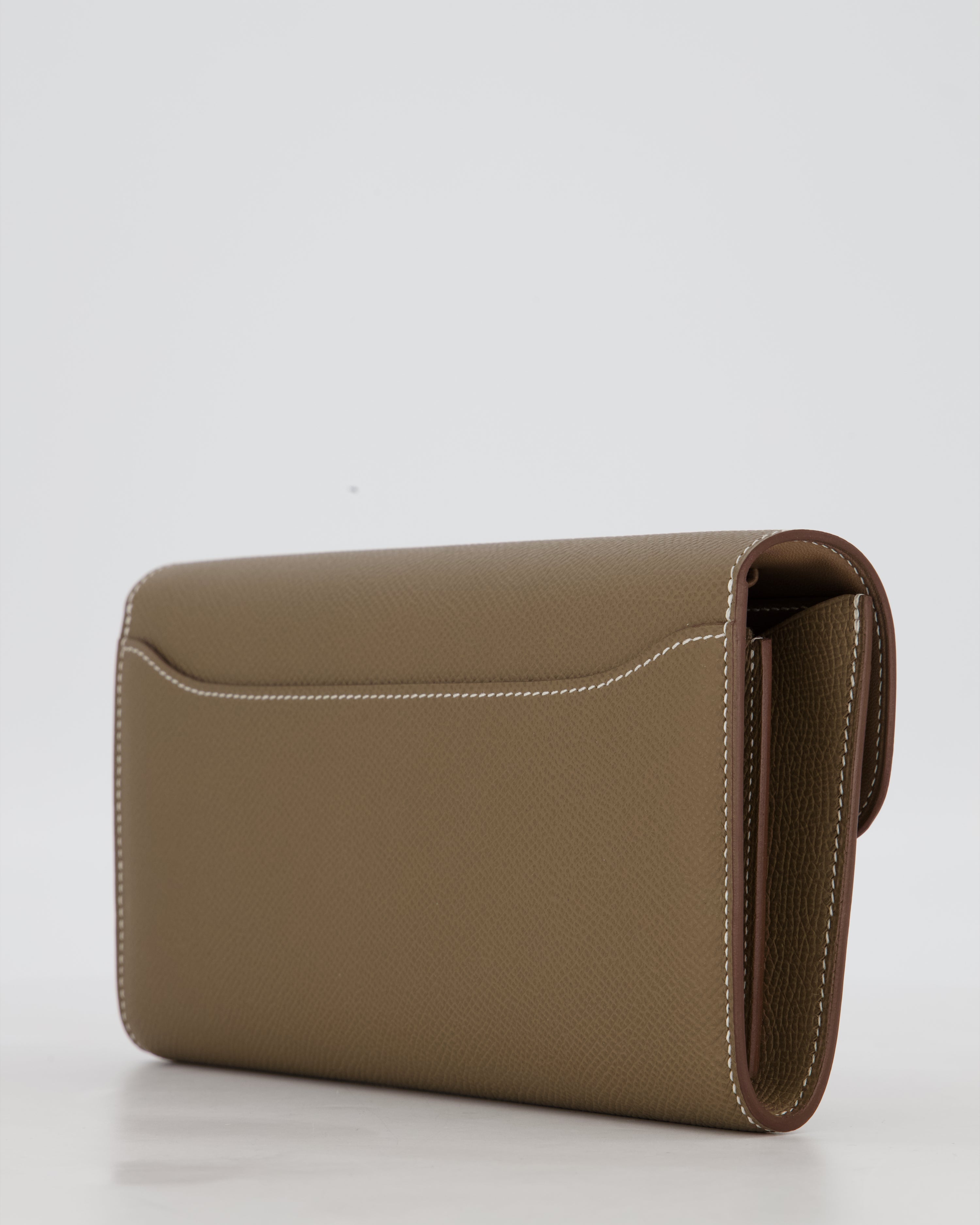 Hermès Constance To Go Bag in Etoupe Epsom Leather with Palladium Hardware