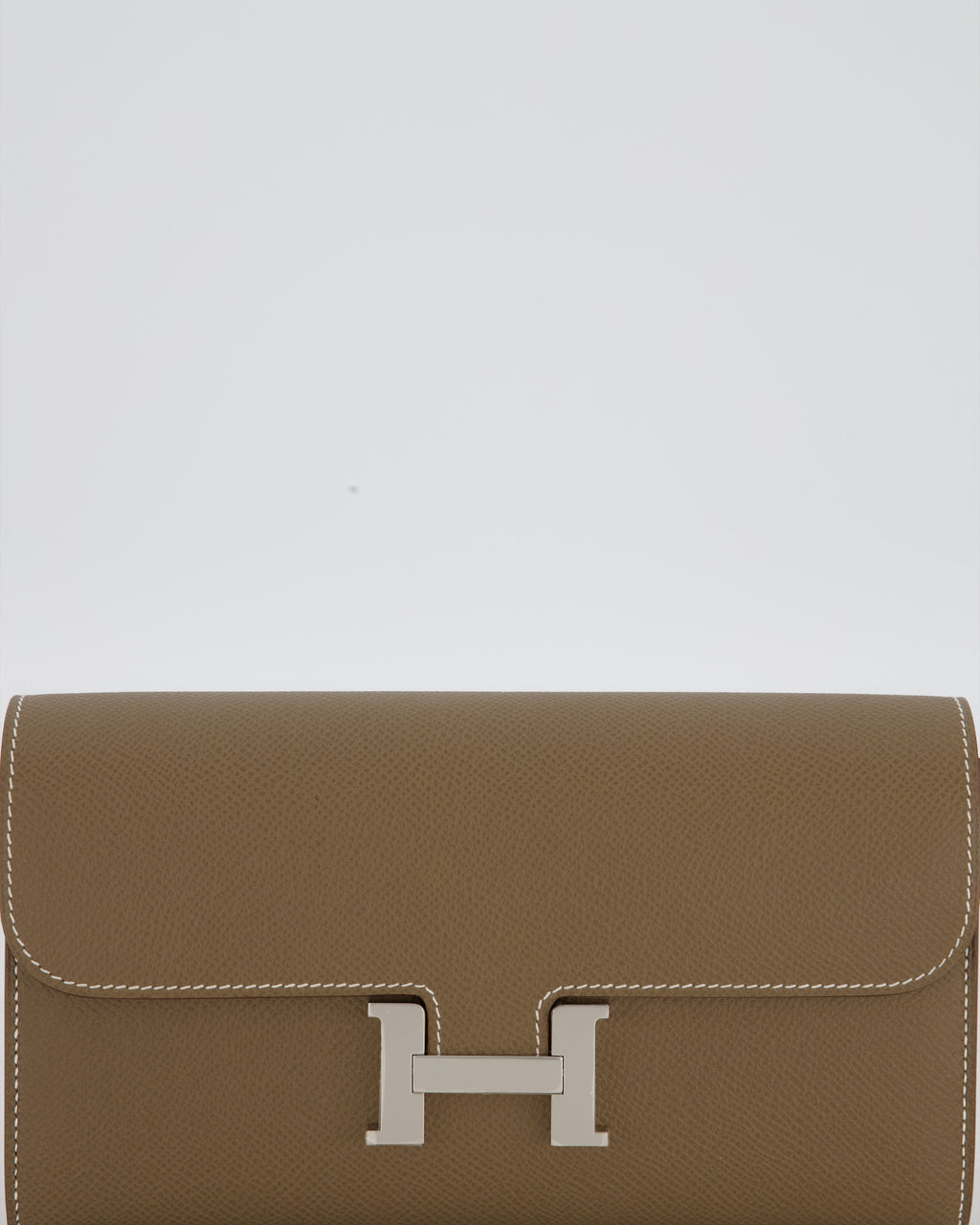 Hermès Constance To Go Bag in Etoupe Epsom Leather with Palladium Hardware