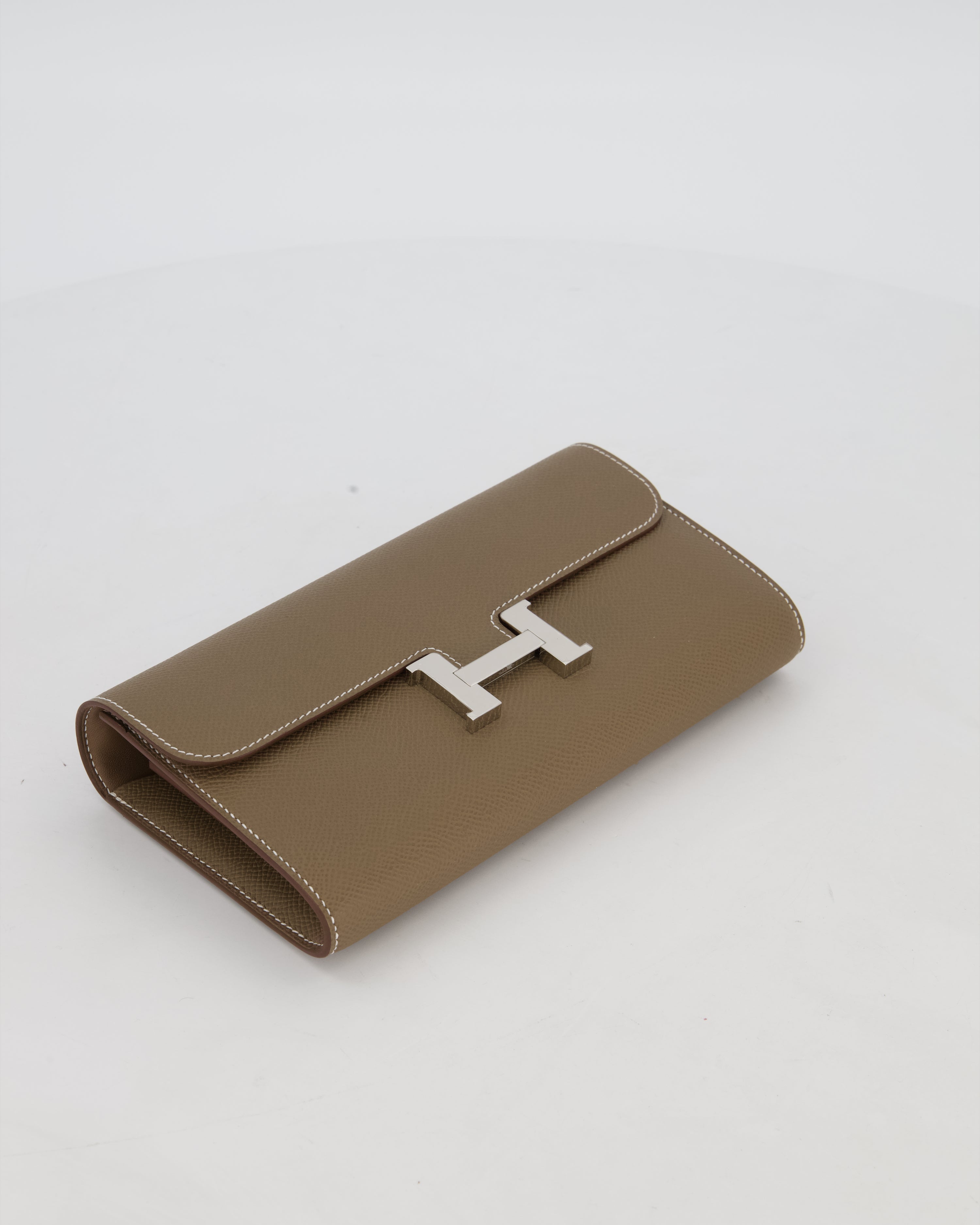 Hermès Constance To Go Bag in Etoupe Epsom Leather with Palladium Hardware