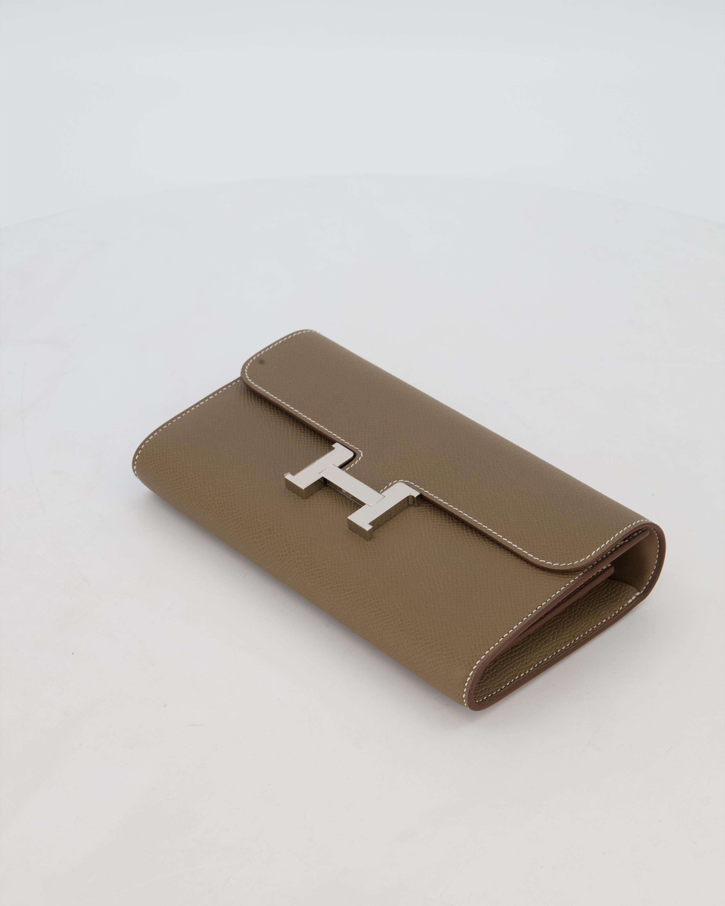 Hermès Constance To Go Bag in Etoupe Epsom Leather with Palladium Hardware