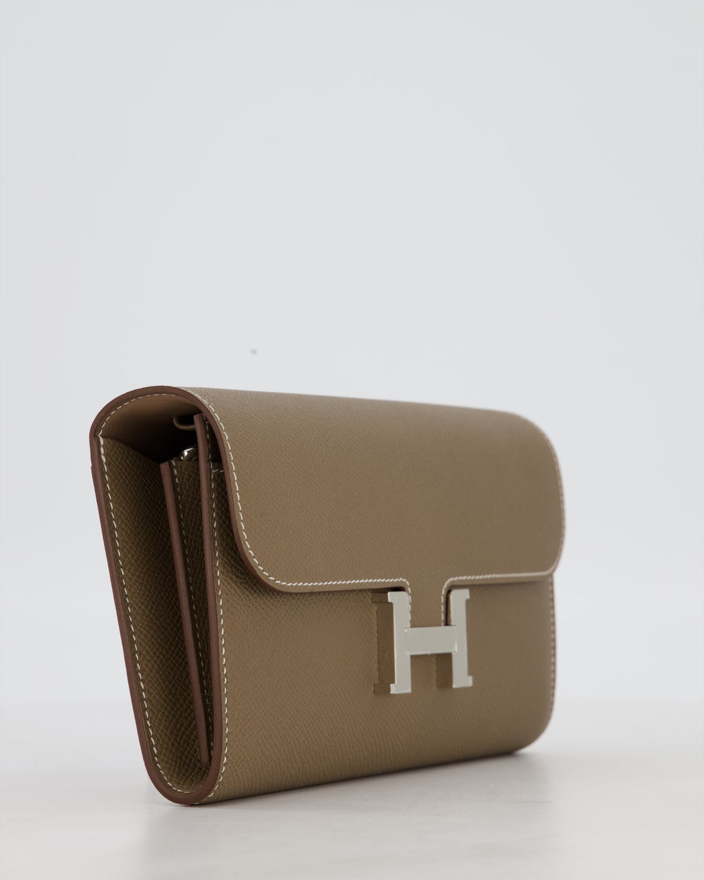 Hermès Constance To Go Bag in Etoupe Epsom Leather with Palladium Hardware