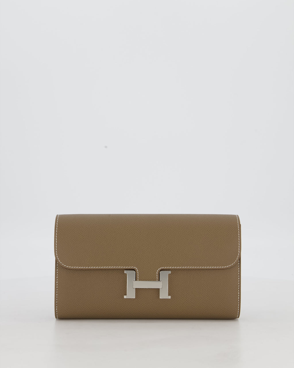 Hermès Constance To Go Bag in Etoupe Epsom Leather with Palladium Hardware
