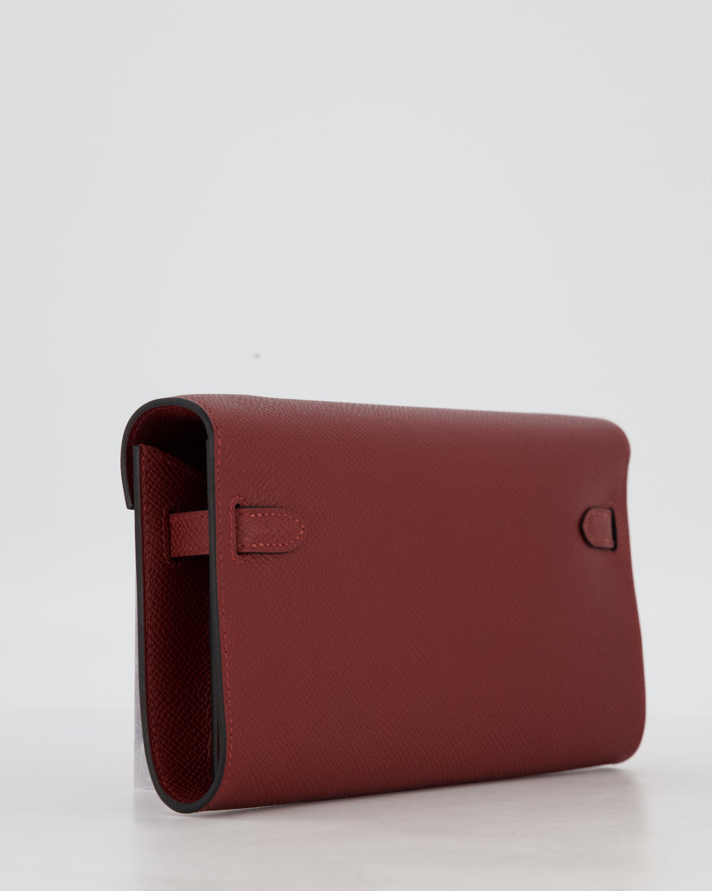 Hermès Kelly To Go Bag in Rouge H Epsom Leather with Palladium Hardware