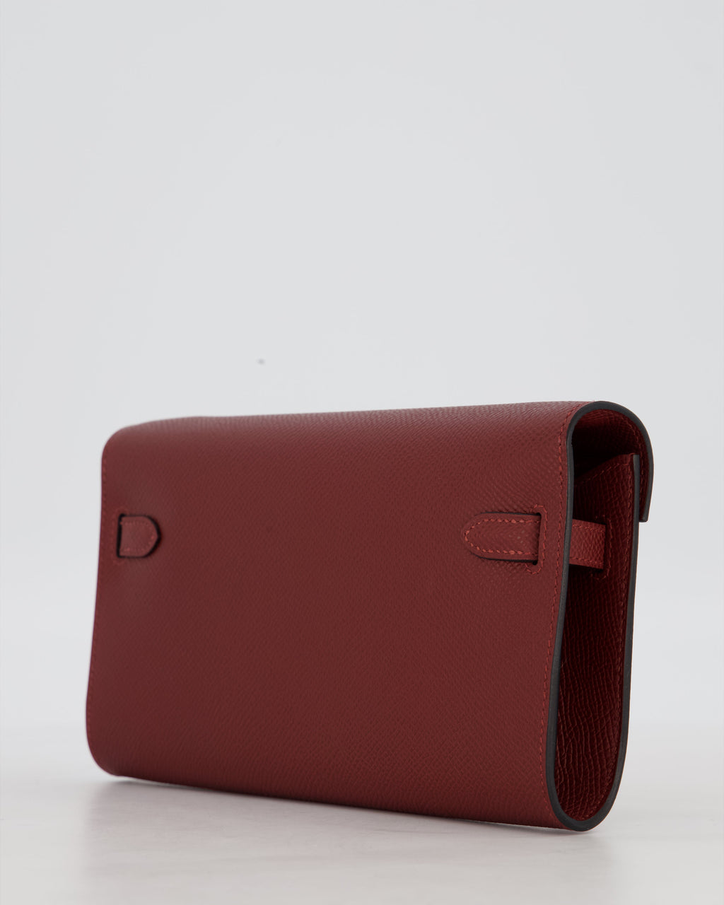 Hermès Kelly To Go Bag in Rouge H Epsom Leather with Palladium Hardware