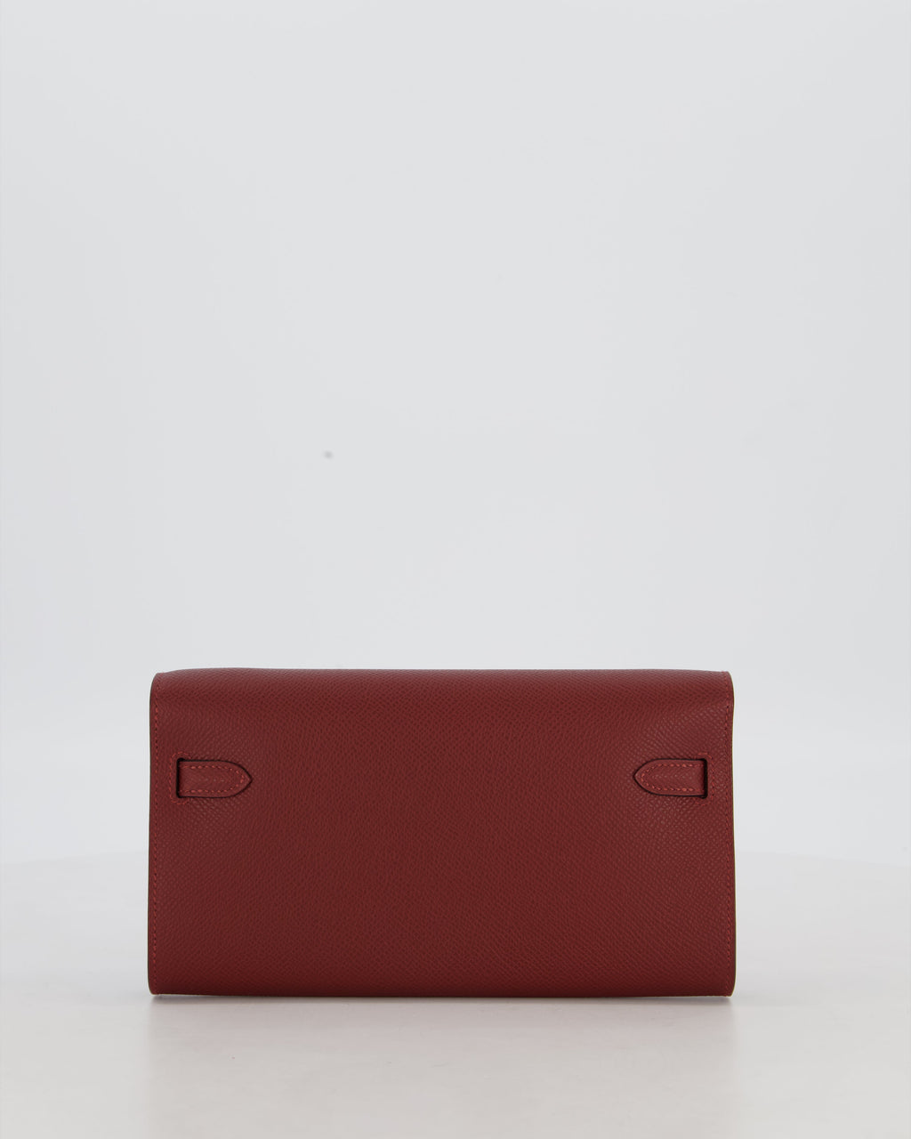 Hermès Kelly To Go Bag in Rouge H Epsom Leather with Palladium Hardware