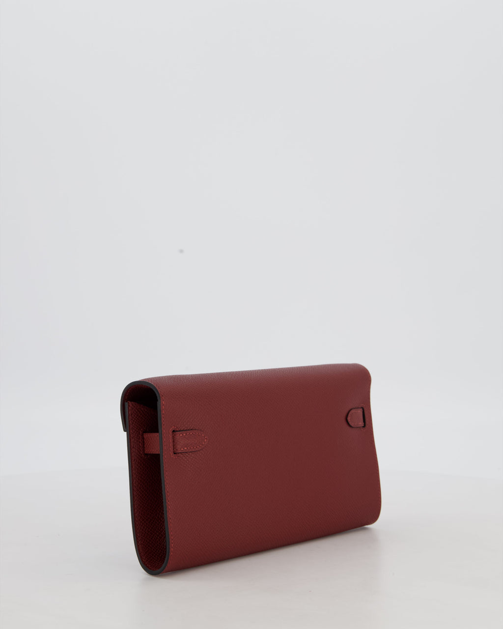 Hermès Kelly To Go Bag in Rouge H Epsom Leather with Palladium Hardware