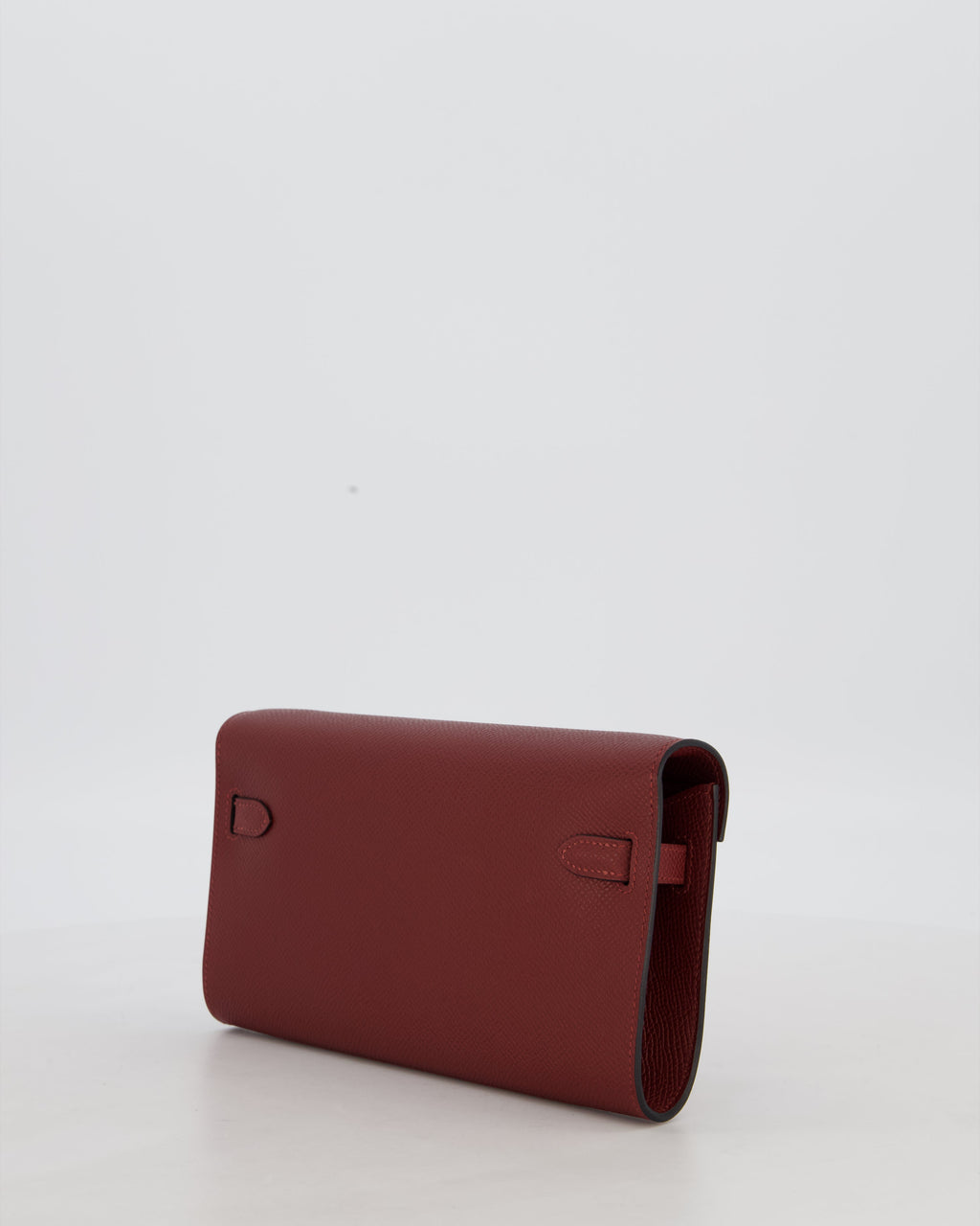 Hermès Kelly To Go Bag in Rouge H Epsom Leather with Palladium Hardware