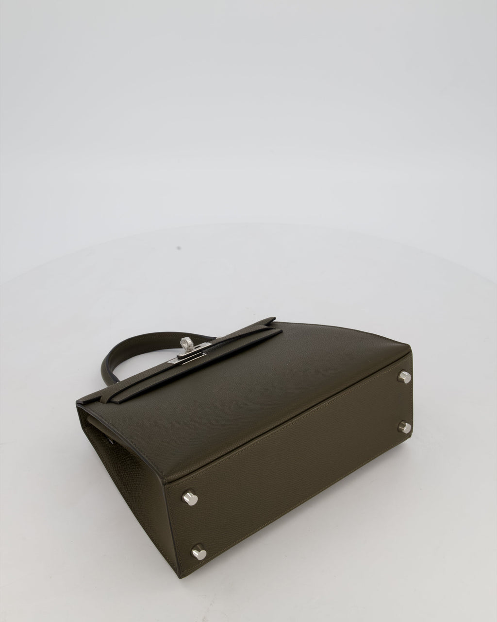 *NEW COLOUR* Hermès Kelly 25 Sellier Bag in Vert Loden Epsom Leather with Palladium Hardware
