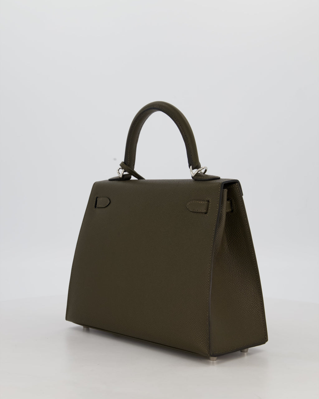 *NEW COLOUR* Hermès Kelly 25 Sellier Bag in Vert Loden Epsom Leather with Palladium Hardware