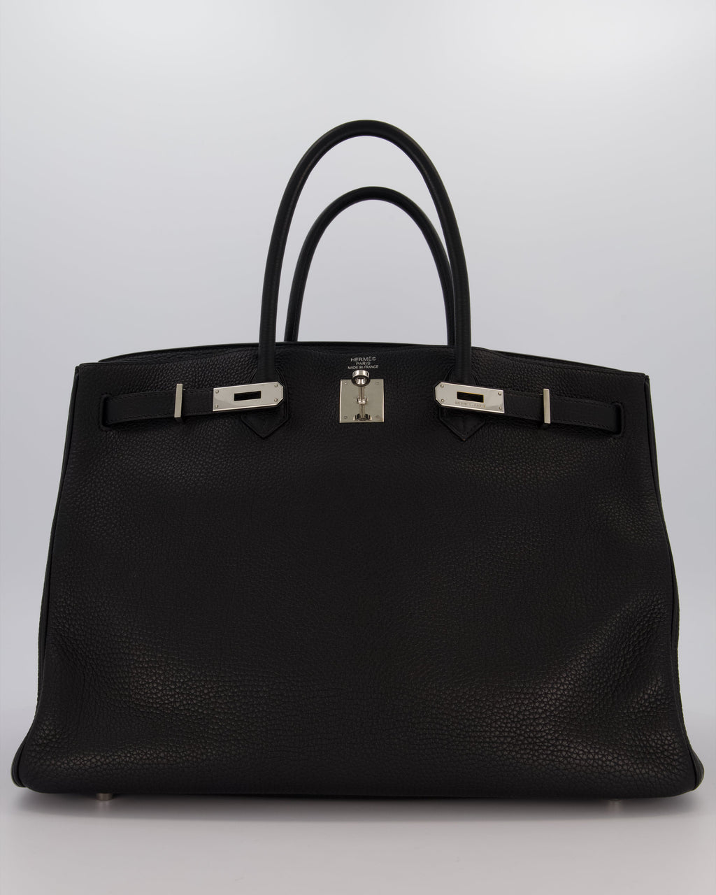Hermès Birkin 40 Bag in Noir Togo Leather with Palladium Hardware