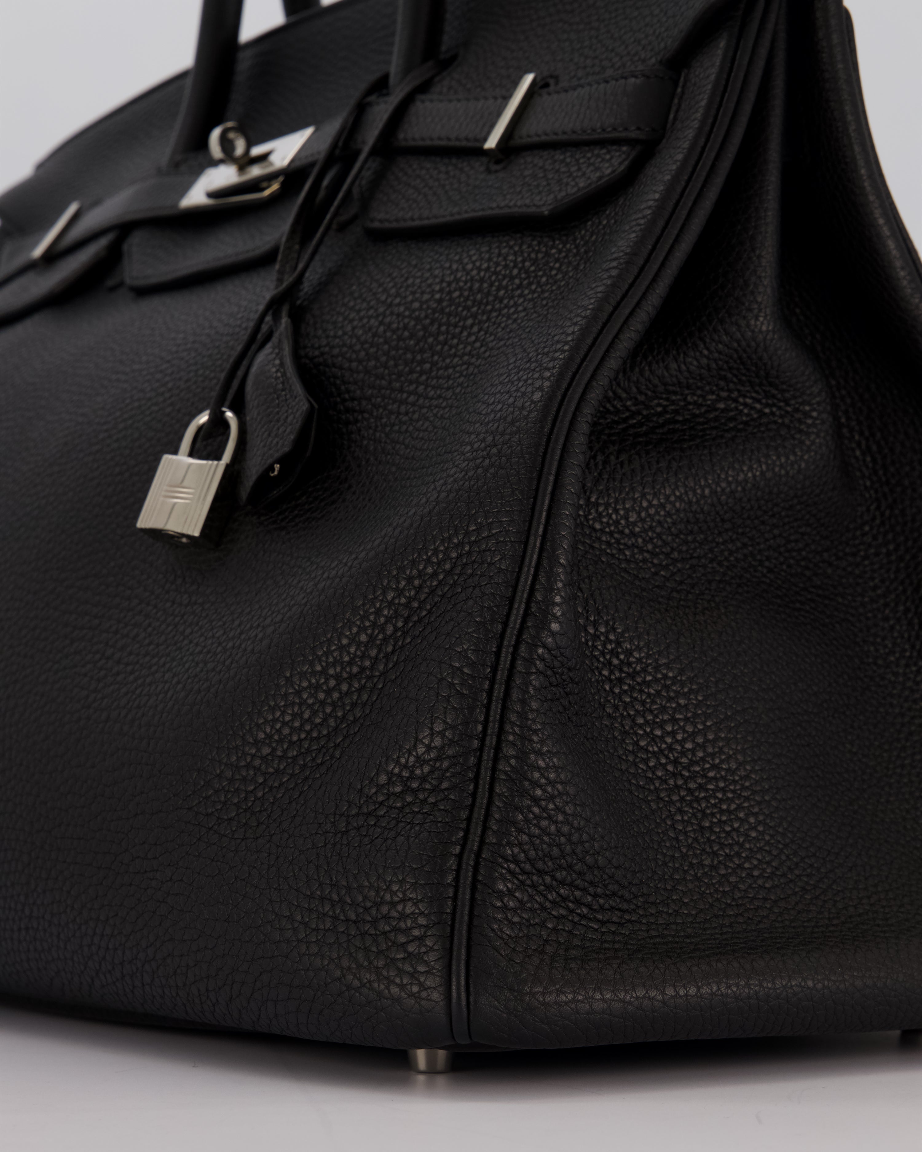 Hermès Birkin 40 Bag in Noir Togo Leather with Palladium Hardware