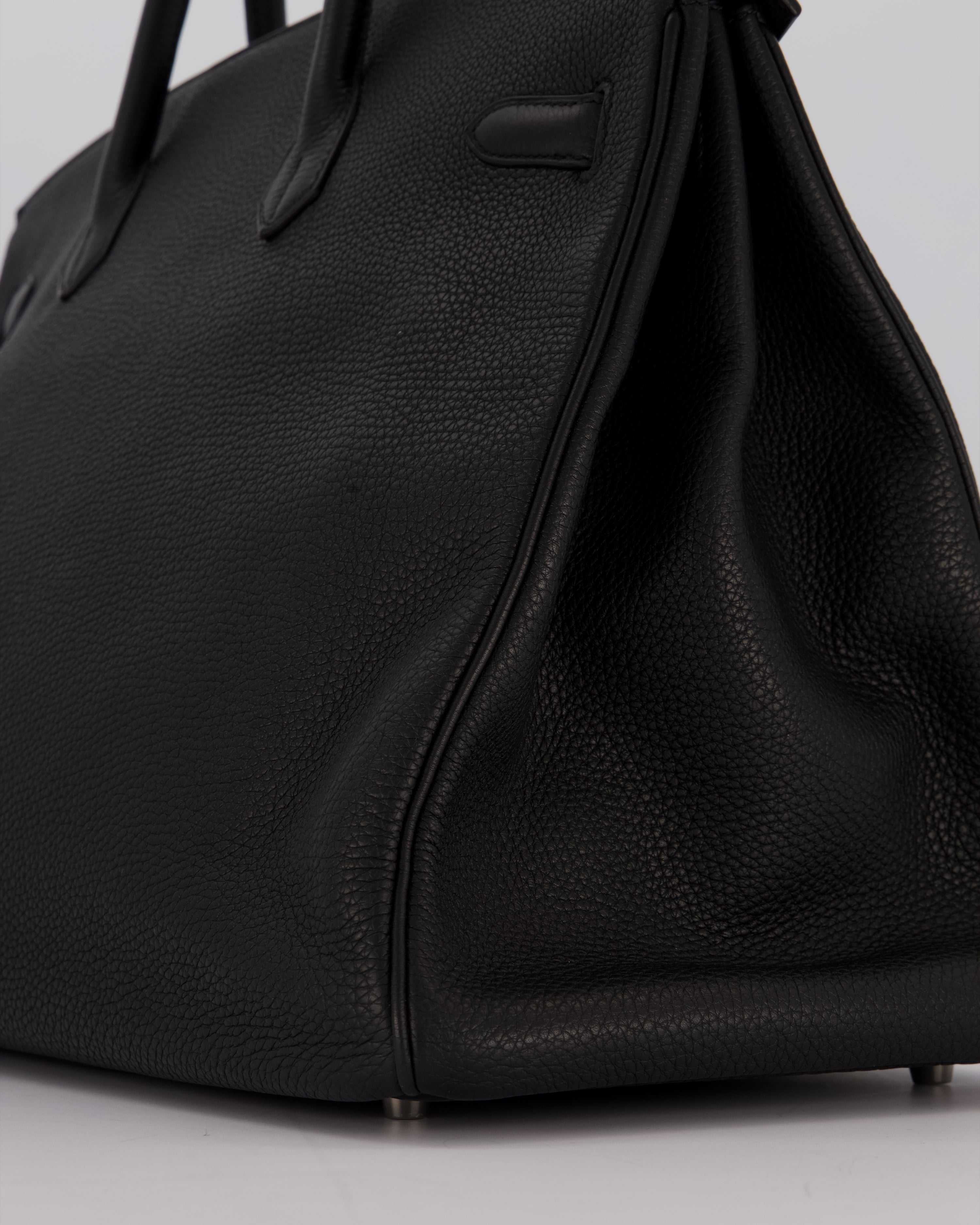 Hermès Birkin 40 Bag in Noir Togo Leather with Palladium Hardware