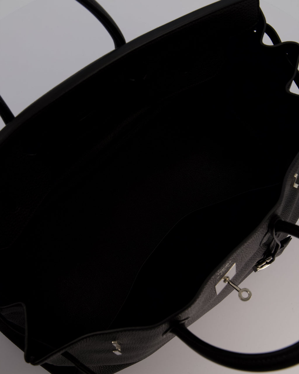 Hermès Birkin 40 Bag in Noir Togo Leather with Palladium Hardware