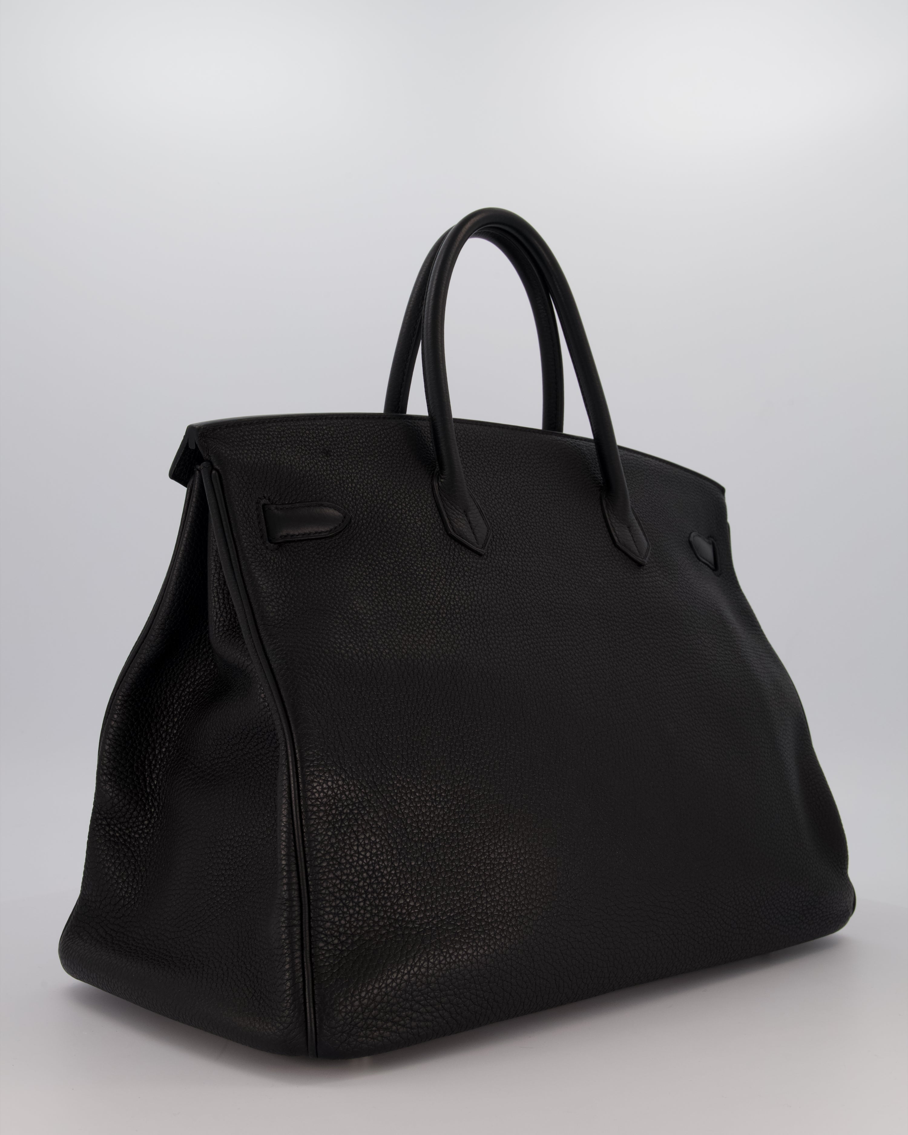 Hermès Birkin 40 Bag in Noir Togo Leather with Palladium Hardware