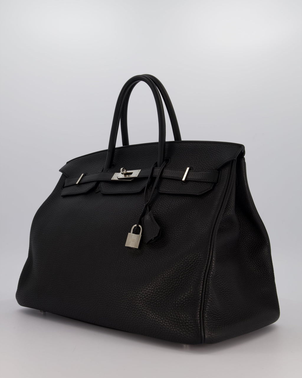 Hermès Birkin 40 Bag in Noir Togo Leather with Palladium Hardware