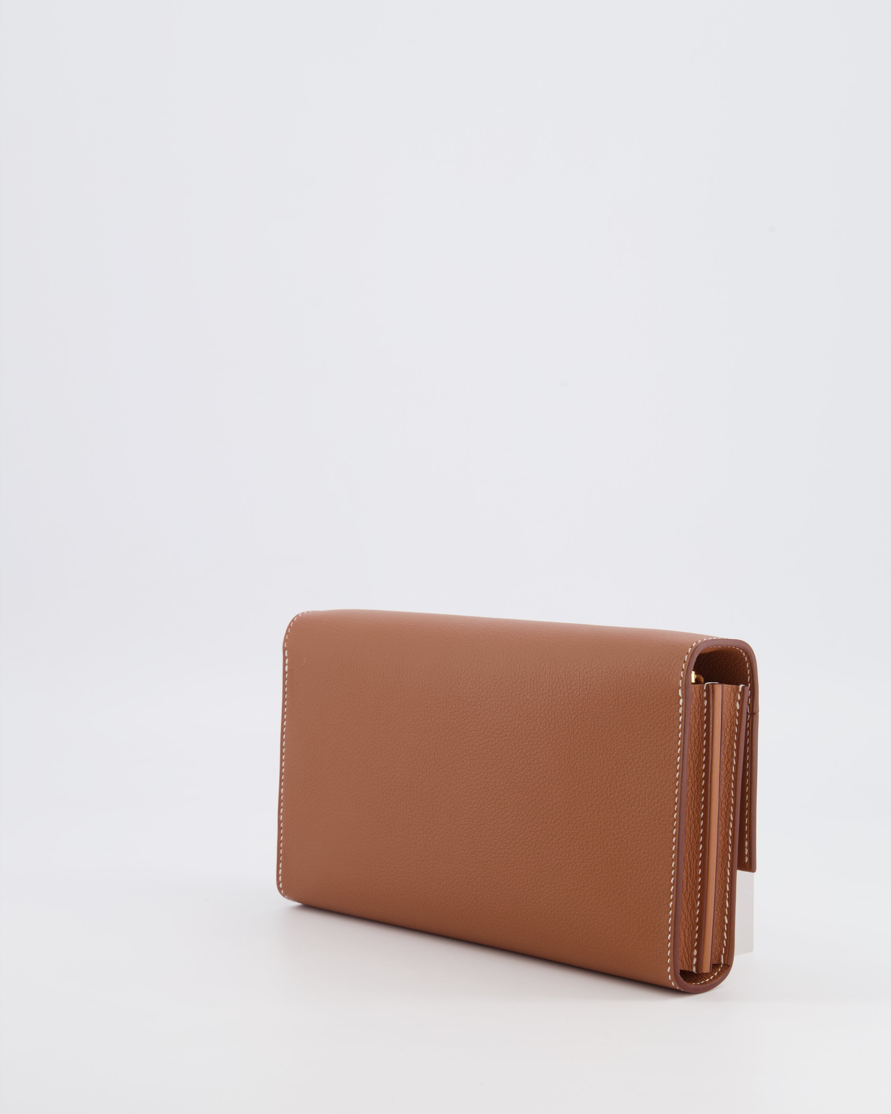 *NEW MODEL* Hermès 24/24 To Go Bag in Gold Evercolor Leather with Gold Hardware