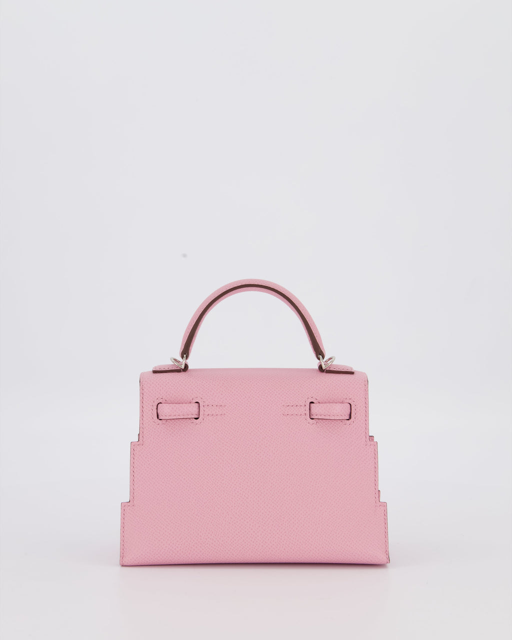 *EXTRA RARE* Hermès Mini Kelly Doll Picto 20 Bag in Mauve Sylvestre, Chai & Lime Epsom Leather with Palladium Hardware
