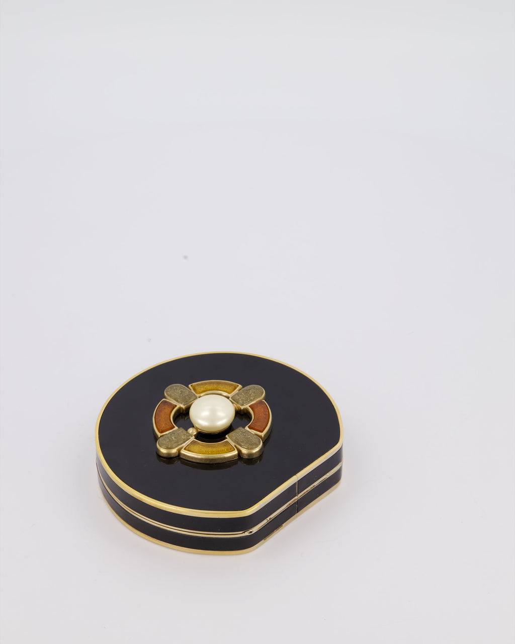 Chanel Black Mini Adore Bag with Pearl Detail