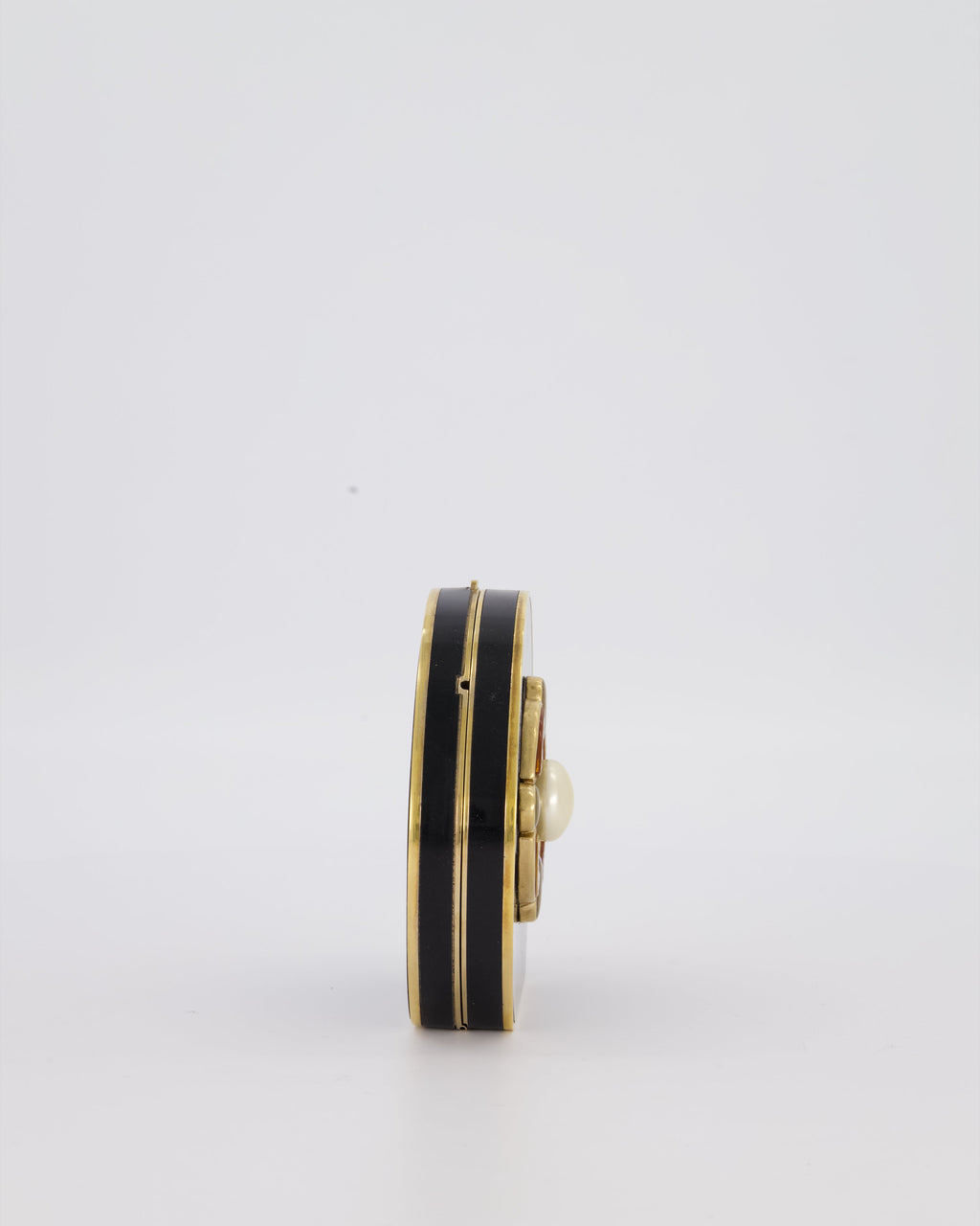 Chanel Black Mini Adore Bag with Pearl Detail