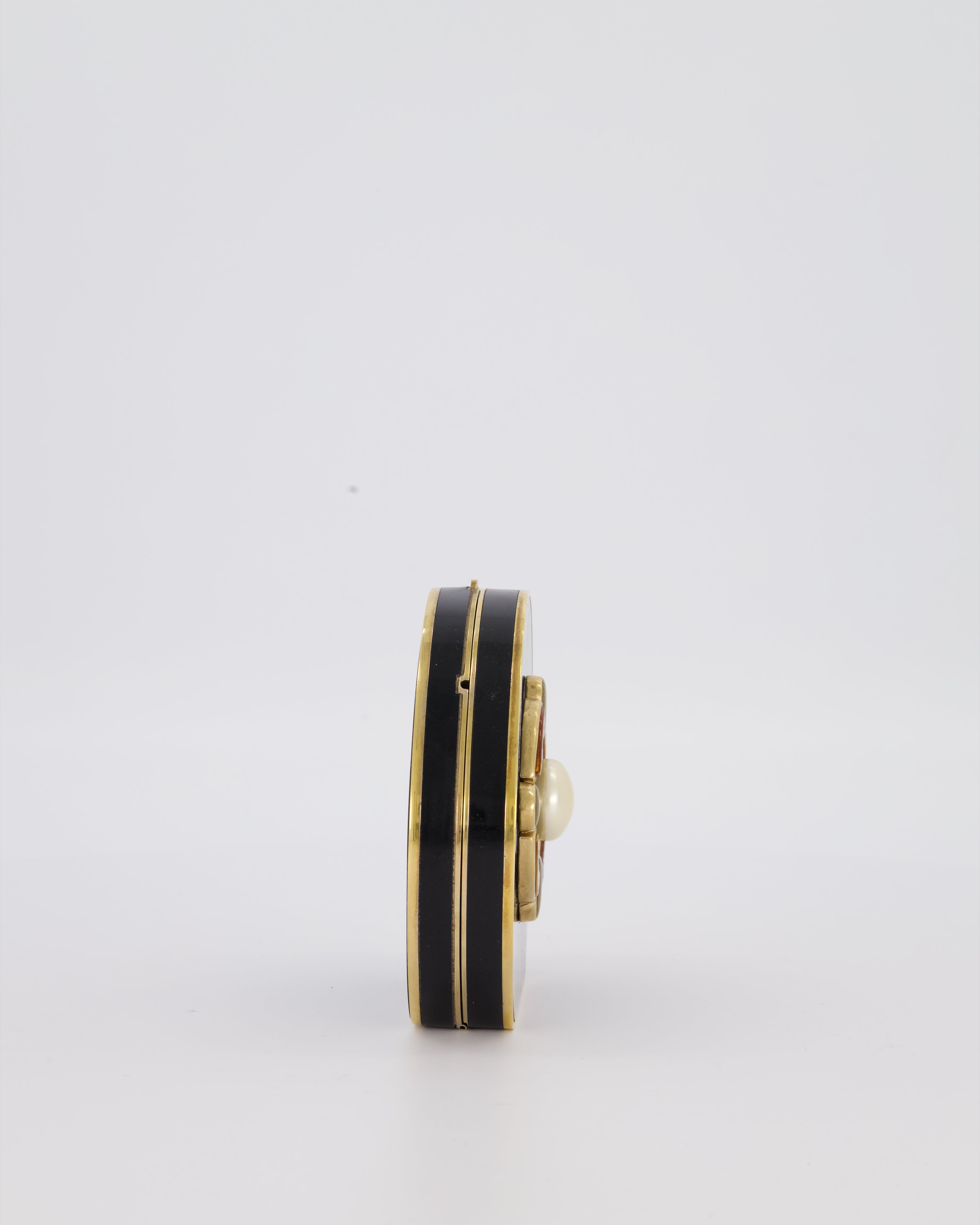 Chanel Black Mini Adore Bag with Pearl Detail