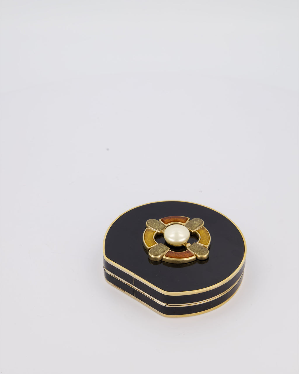 Chanel Black Mini Adore Bag with Pearl Detail