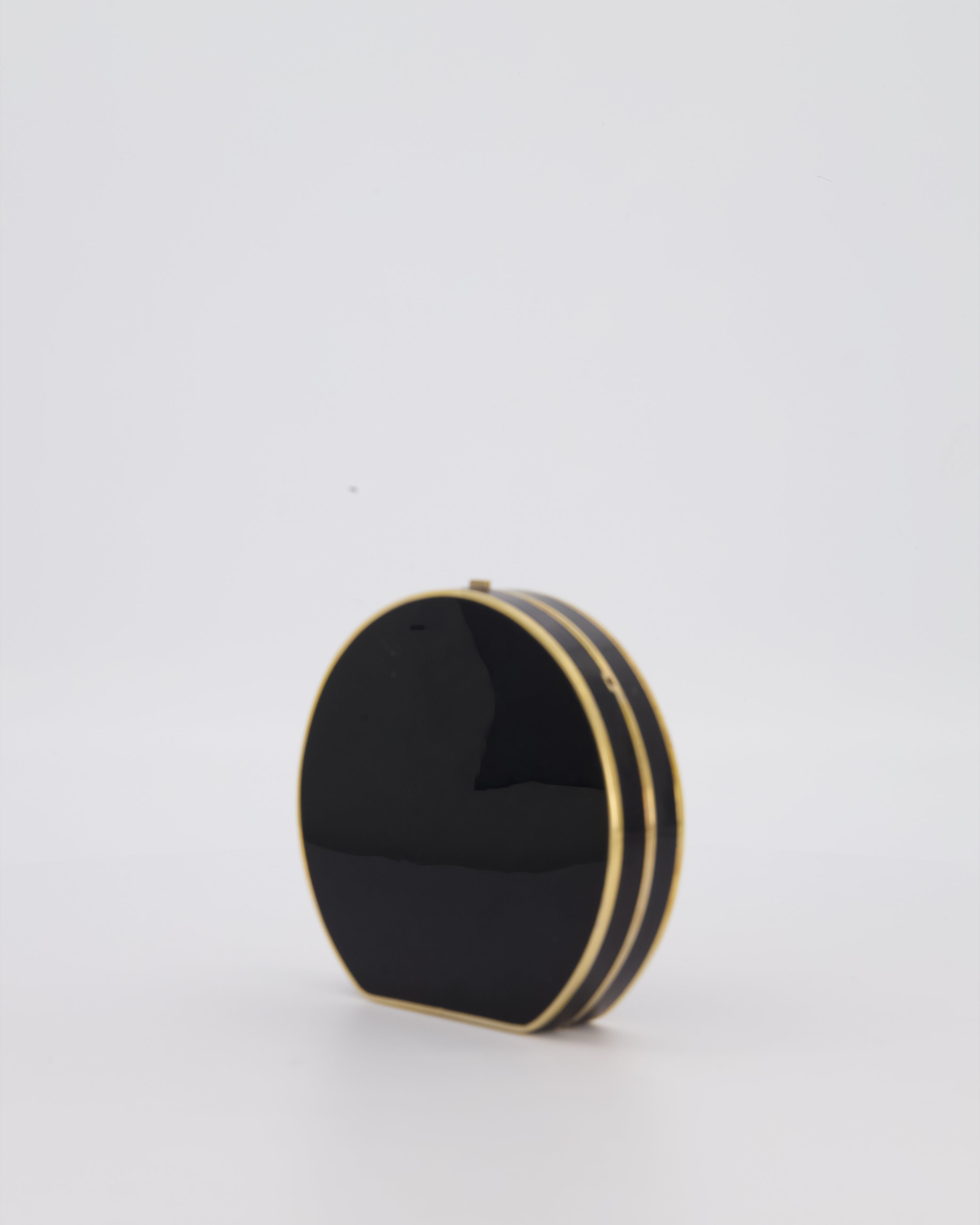 Chanel Black Mini Adore Bag with Pearl Detail