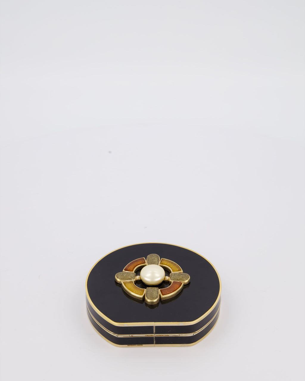 Chanel Black Mini Adore Bag with Pearl Detail