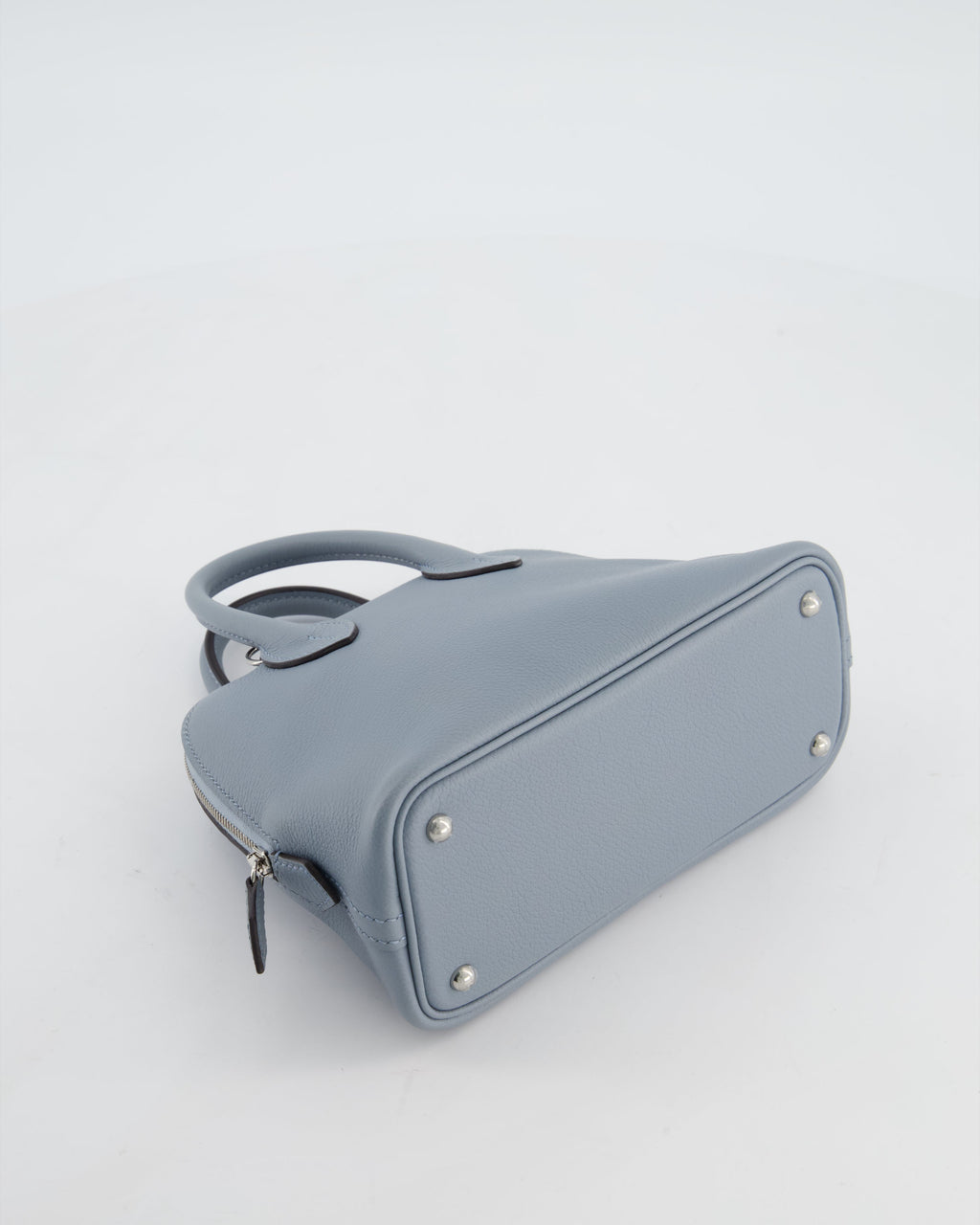 *HOT* Hermès Mini Bolide 1923 Bag in Gris Pantin Evercolour Leather with Palladium Hardware