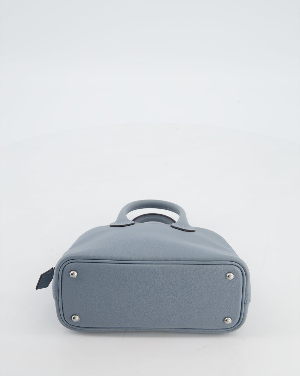 *HOT* Hermès Mini Bolide 1923 Bag in Gris Pantin Evercolour Leather with Palladium Hardware