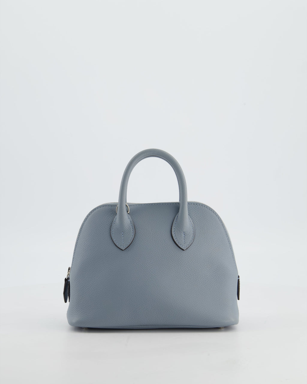*HOT* Hermès Mini Bolide 1923 Bag in Gris Pantin Evercolour Leather with Palladium Hardware