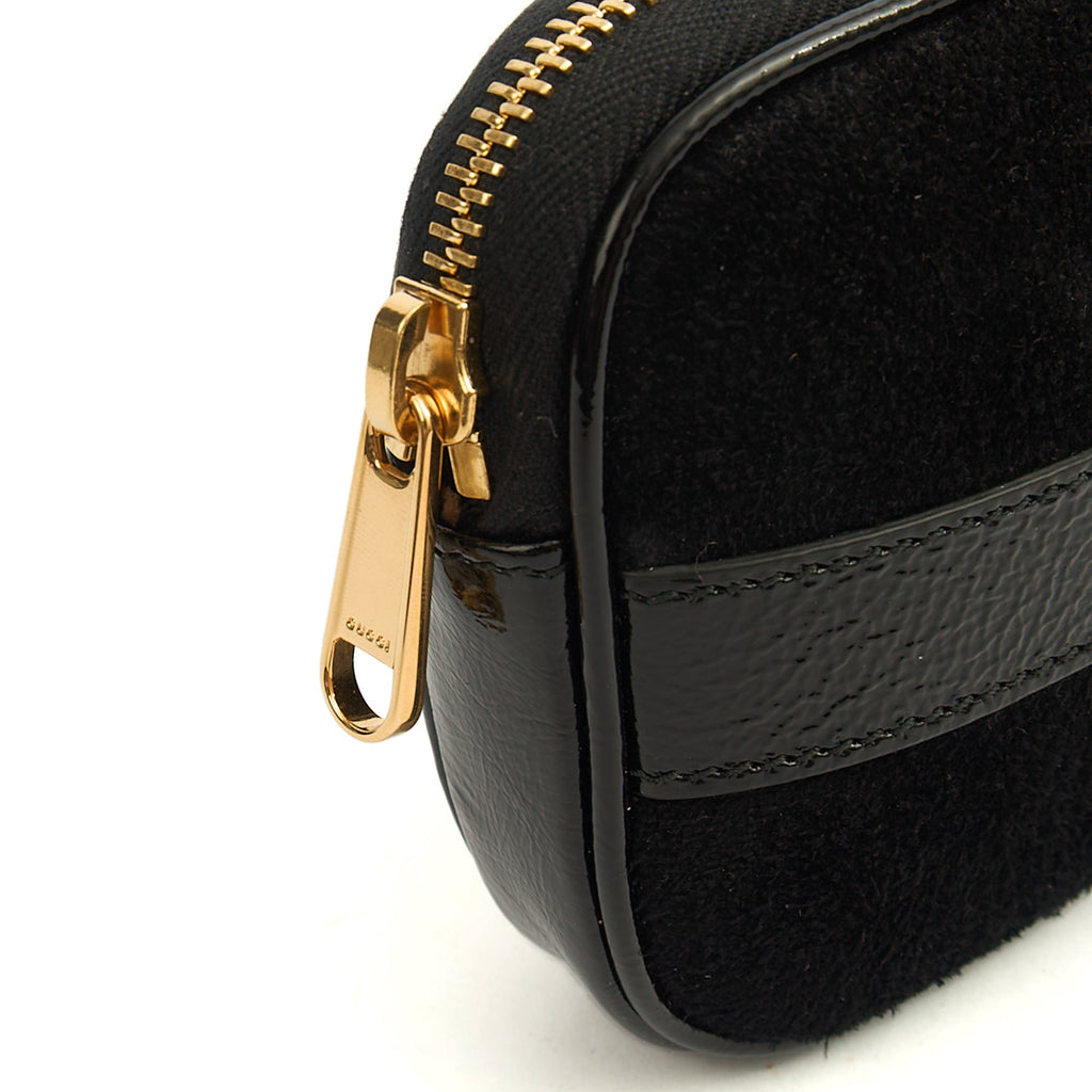 Gucci Clutch Clutch in Black, Suede