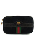 Gucci Clutch Clutch in Black, Suede