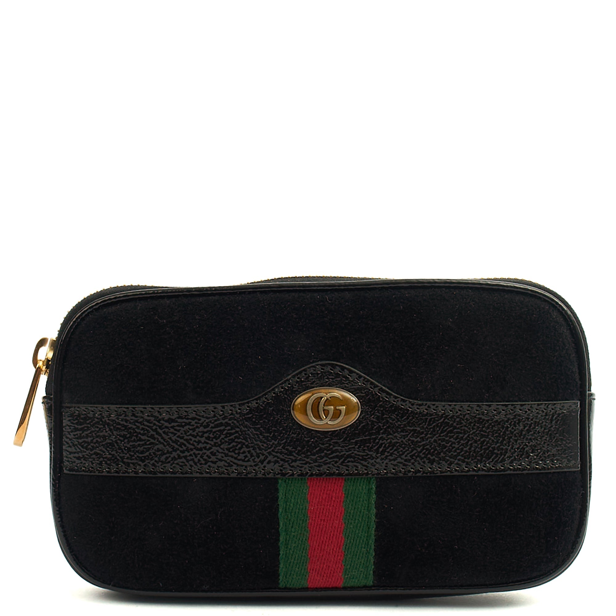 Gucci Clutch Clutch in Black, Suede