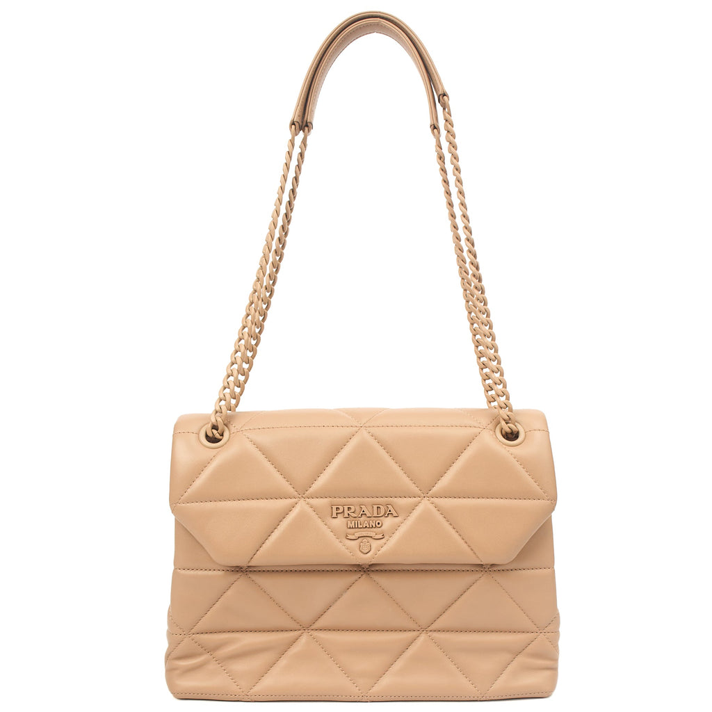 Prada Shoulder Bag Spectrum Zip Shoulder Bag in Brown, Leather