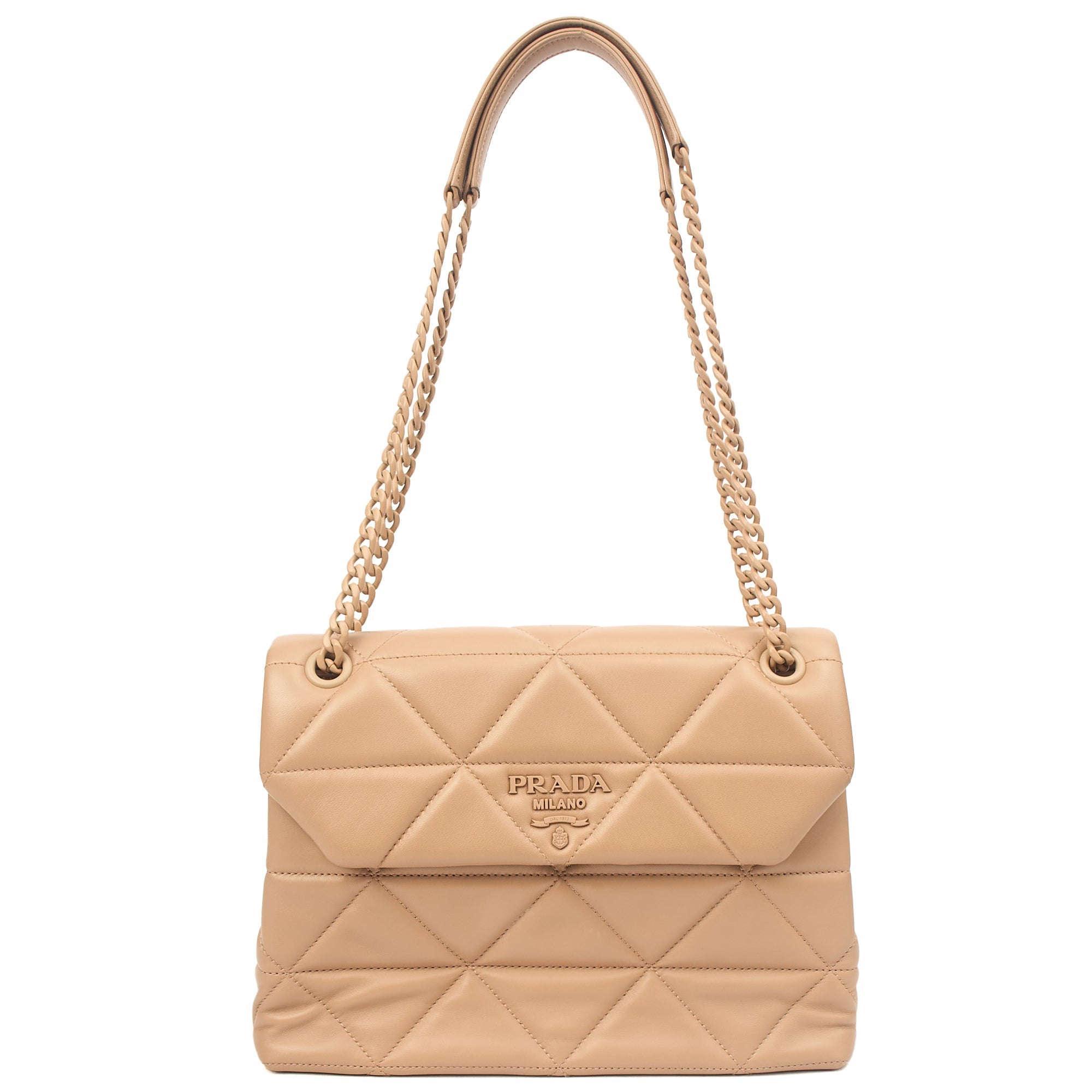 Prada Shoulder Bag Spectrum Zip Shoulder Bag in Brown, Leather