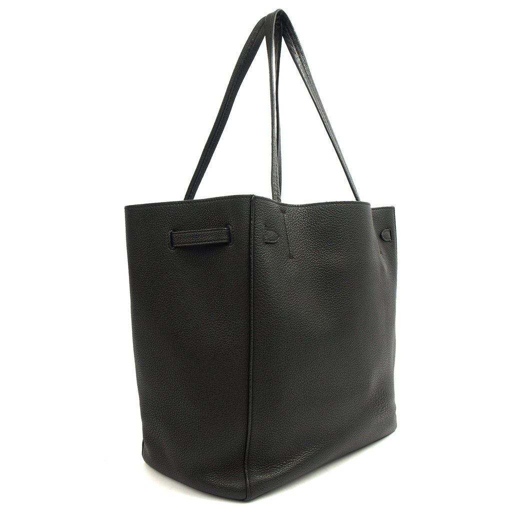 Celine Tote Cabas Phantom - Medium in Black, Leather