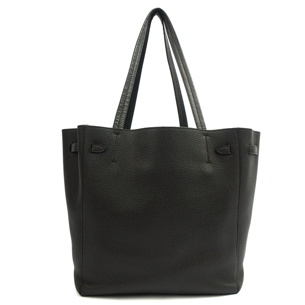Celine Tote Cabas Phantom - Medium in Black, Leather